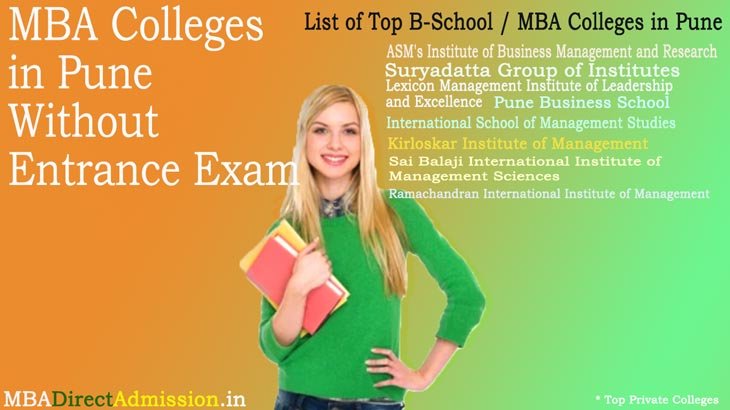 MBA colleges in Pune without entrance-exam