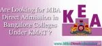 Direct MBA Admission in Bangalore, Karnataka